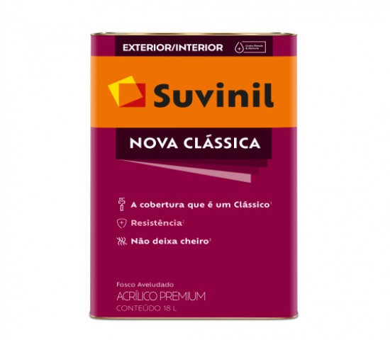 Suvinil acrílico fosco Clássica