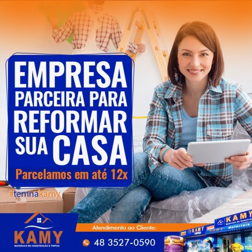 Empresa parceira para reformar sua casa!