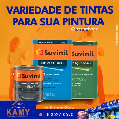 Variedade de Tintas para sua Pintura!