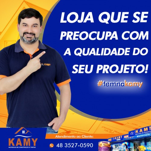 Loja que se preocupa com a qualidade do seu projeto!