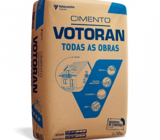 Cimento Votoran Todas as Obras Saco de 50Kg