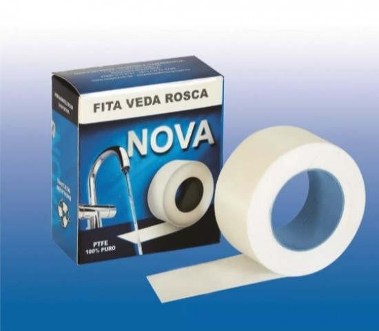 Veda Rosca Nova 12mm X 50m C/40 Unidades