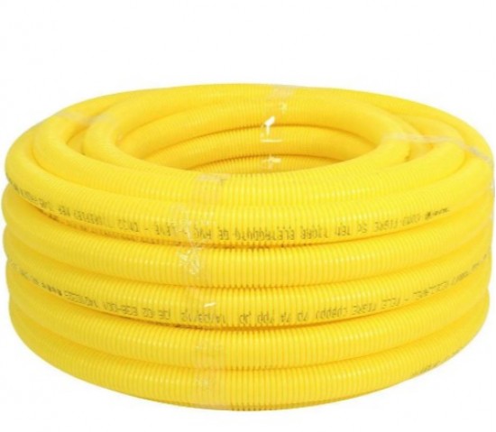 Eletroduto 3/4" Corrugado Amarelo 50m Tigre