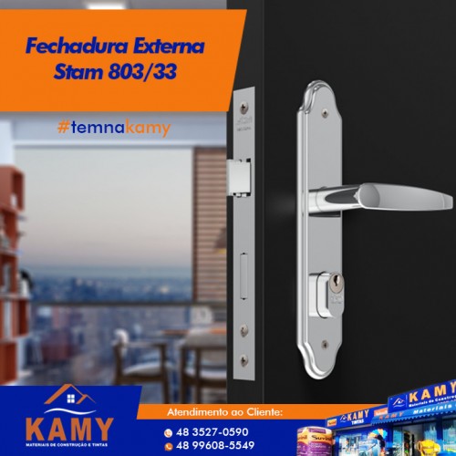 Fechadura Externa Stam 803/33