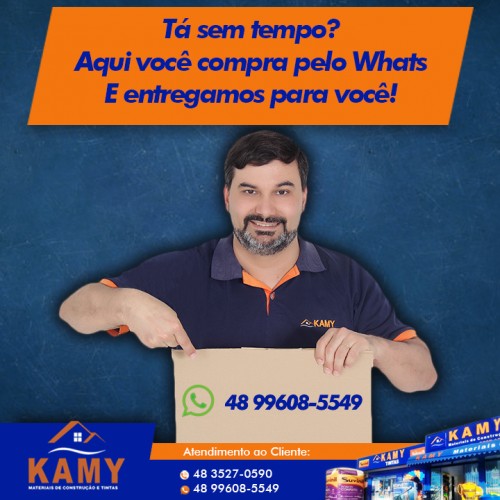 Tá sem tempo? Aqui você compra pelo whats e entregamos para você!