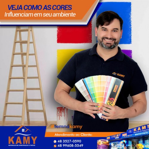 Veja como as cores influenciam em seu ambiente